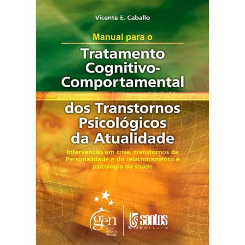 Tamanhos, Medidas e Dimensões do produto Livro - Manual para o Tratatamento Cognitivo-Comportamental dos Transtornos da Atualidade