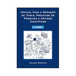 Tamanhos, Medidas e Dimensões do produto Livro - Manual para Redação de Teses, Projetos de Pesquisa e Artigos Científicos
