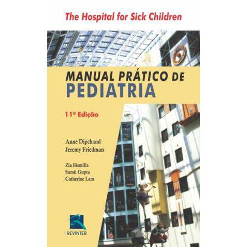 Tamanhos, Medidas e Dimensões do produto Livro - Manual Prático de Pediatria - Hospital For Sick Children