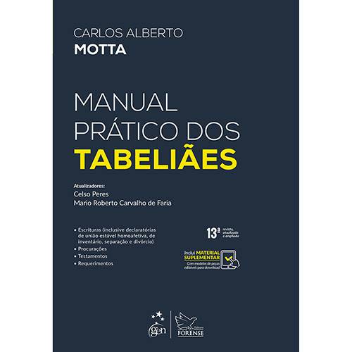 Tamanhos, Medidas e Dimensões do produto Livro - Manual Prático dos Tabeliães