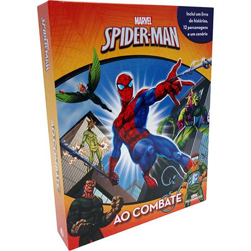 Tamanhos, Medidas e Dimensões do produto Livro - Marvel Spider-man - ao Combate