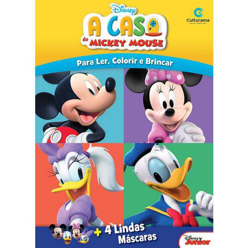 Tamanhos, Medidas e Dimensões do produto Livro - Máscaras Divertidas Mickey