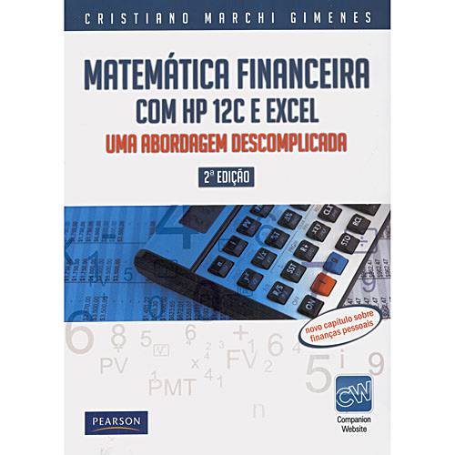 Tamanhos, Medidas e Dimensões do produto Livro - Matemática Financeira com HP 12 C e Excel