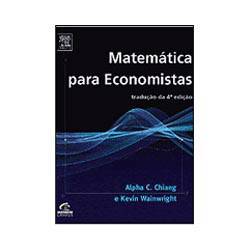 Tamanhos, Medidas e Dimensões do produto Livro - Matemática para Economistas