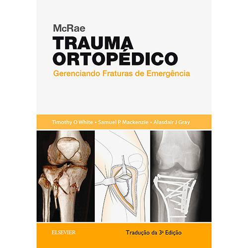 Tamanhos, Medidas e Dimensões do produto Livro - Mcrae Trauma Ortopédico