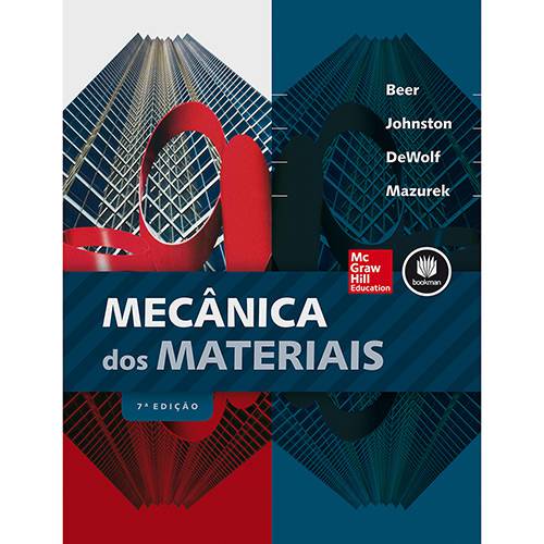 Tamanhos, Medidas e Dimensões do produto Livro - Mecânica dos Materiais