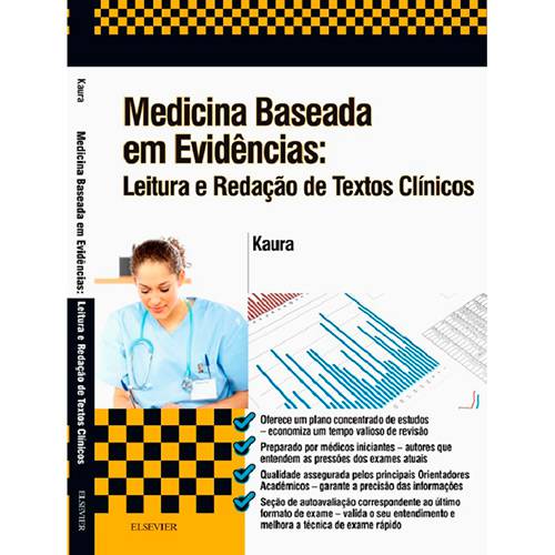 Tamanhos, Medidas e Dimensões do produto Livro - Medicina Baseada em Evidências: Leitura e Redação de Textos Clínicos