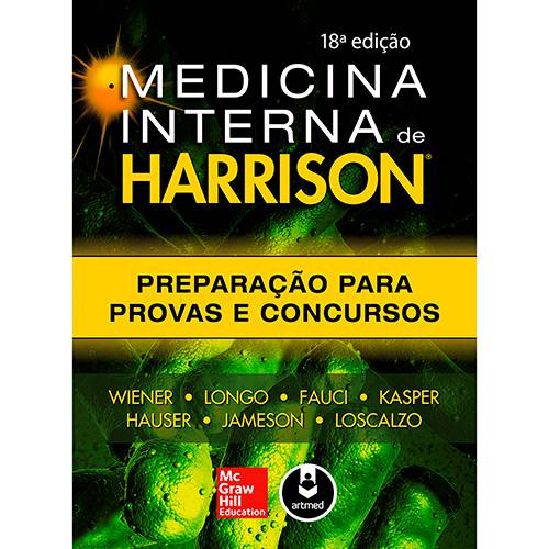 Tamanhos, Medidas e Dimensões do produto Livro - Medicina Interna de Harrison: Preparação para Provas e Concursos