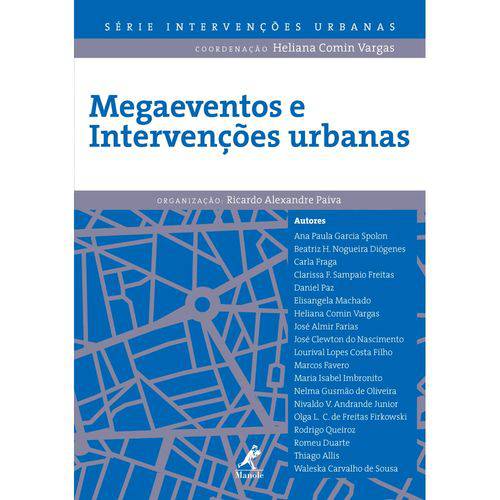 Tamanhos, Medidas e Dimensões do produto Livro - Megaeventos e Intervenções Urbanas - Paiva