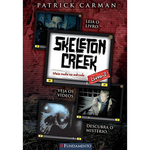 Tamanhos, Medidas e Dimensões do produto Livro - Meia-noite na Estrada - Skeleton Creek - Vol. 3