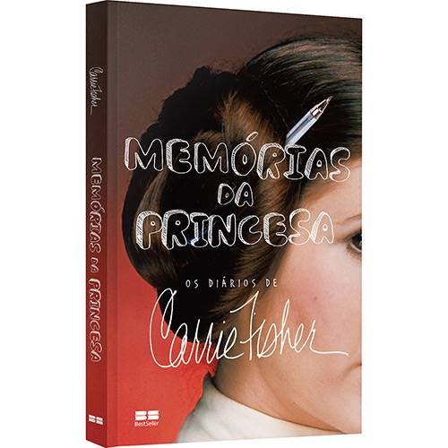 Tamanhos, Medidas e Dimensões do produto Livro - Memórias da Princesa: os Diários de Carrie Fisher