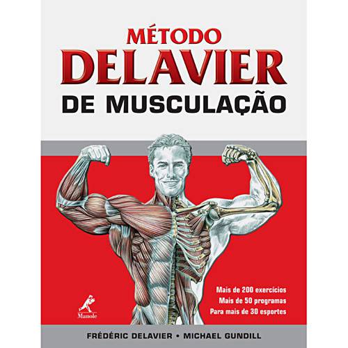 Tamanhos, Medidas e Dimensões do produto Livro - Método Delavier de Musculação