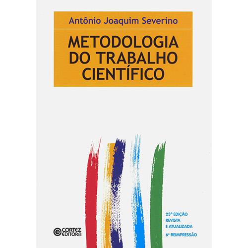 Tamanhos, Medidas e Dimensões do produto Livro - Metodologia do Trabalho Científico: 23º Edição Revisada e Atualizada