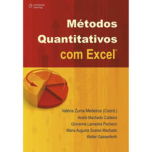 Tamanhos, Medidas e Dimensões do produto Livro - Métodos Quantitativos com Excel