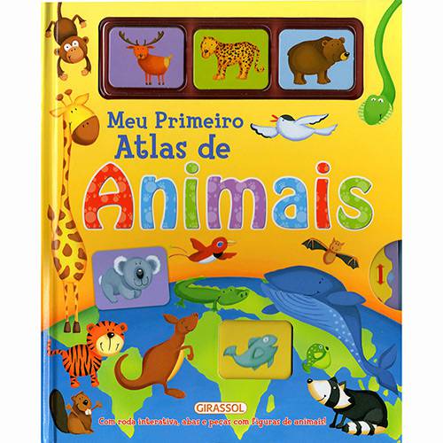 Tamanhos, Medidas e Dimensões do produto Livro - Meu Primeiro Atlas de Animais
