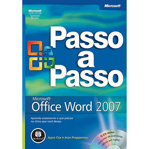 Tamanhos, Medidas e Dimensões do produto Livro - Microsoft Office Outlook 2007 Passo a Passo
