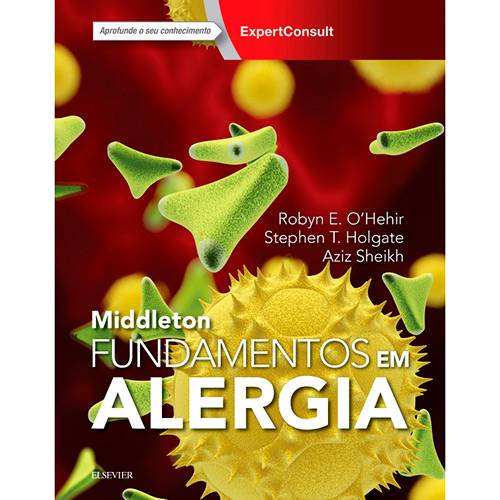 Tamanhos, Medidas e Dimensões do produto Livro - Middleton Fundamentos em Alergia