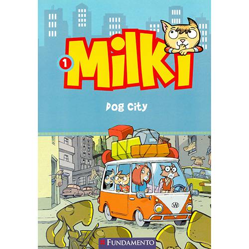 Tamanhos, Medidas e Dimensões do produto Livro - Milki 1: Dog City