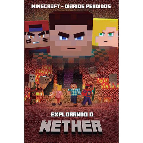 Tamanhos, Medidas e Dimensões do produto Livro - Minecraft Diários Perdidos: Explorando o Nether