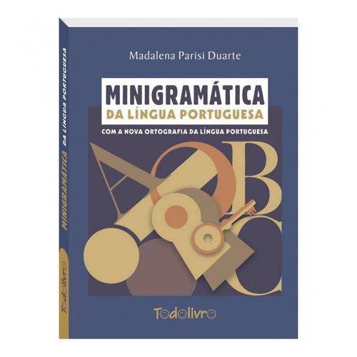 Tamanhos, Medidas e Dimensões do produto Livro Minigramática da Língua Portuguesa - Todo Livro