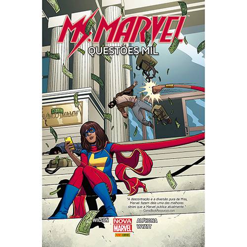 Tamanhos, Medidas e Dimensões do produto Livro - Miss Marvel: Questões Mil