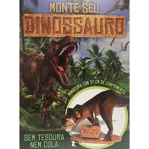 Tamanhos, Medidas e Dimensões do produto Livro - Monte Seu Dinossauro