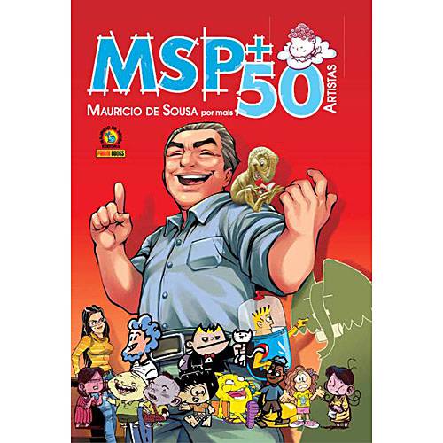 Tamanhos, Medidas e Dimensões do produto Livro - MSP + 50 - Mauricio de Sousa por 50 Artistas (Brochura)