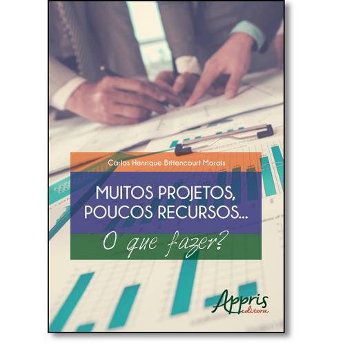 Tamanhos, Medidas e Dimensões do produto Livro - Muitos Projetos, Poucos Recursos... o que Fazern