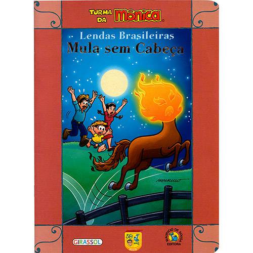 Tamanhos, Medidas e Dimensões do produto Livro - Mula Sem Cabeça - Lendas Brasileiras - Turma da Mônica