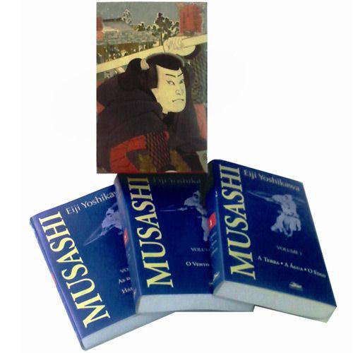 Tamanhos, Medidas e Dimensões do produto Livro - Musashi - Caixa com a Obra em 3 Volumes