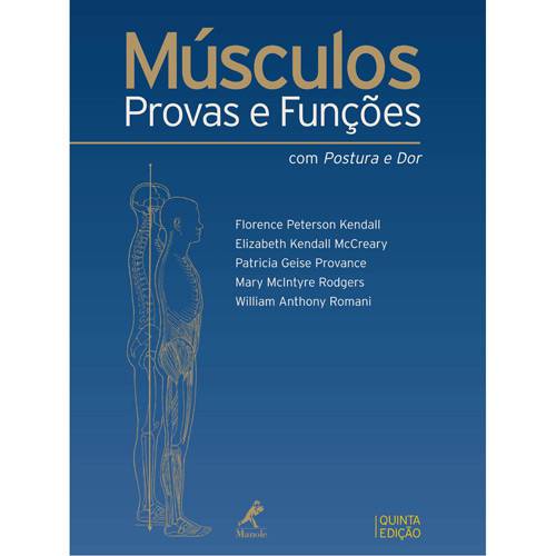 Tamanhos, Medidas e Dimensões do produto Livro - Músculos Provas e Funções - com Postura e Dor