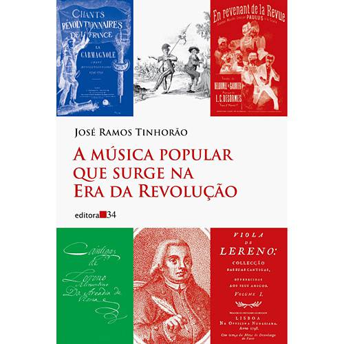 Tamanhos, Medidas e Dimensões do produto Livro - Música Popular que Surge na Era da Revolução, a