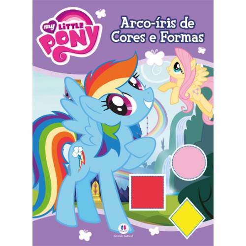 Tamanhos, Medidas e Dimensões do produto Livro - My Little Pony: Arco Iris de Cores e Formas