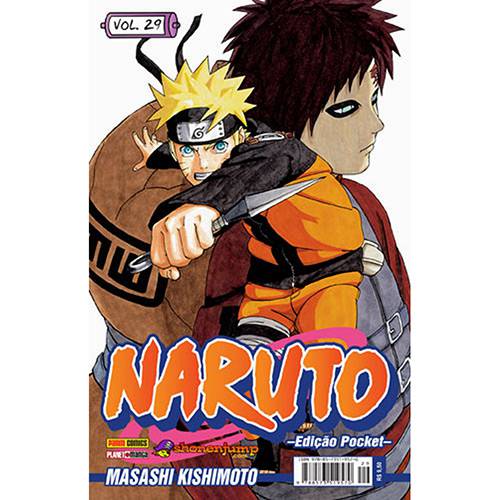 Tamanhos, Medidas e Dimensões do produto Livro - Naruto - Edição de Bolso - Volume 29
