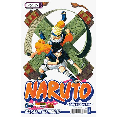 Tamanhos, Medidas e Dimensões do produto Livro - Naruto: Edição Pocket - Vol.17