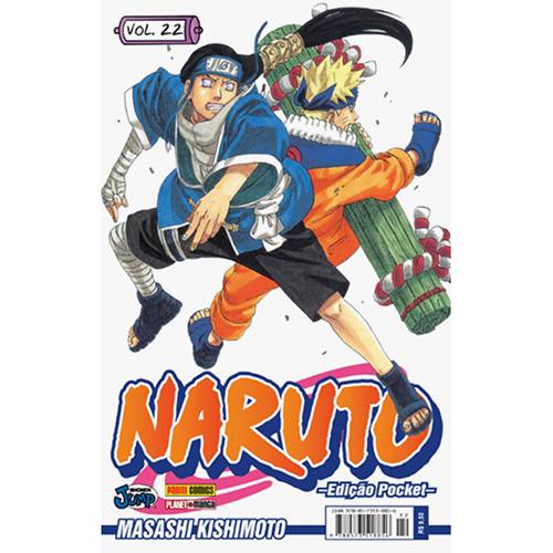 Tamanhos, Medidas e Dimensões do produto Livro - Naruto: Edição Pocket - Vol.22