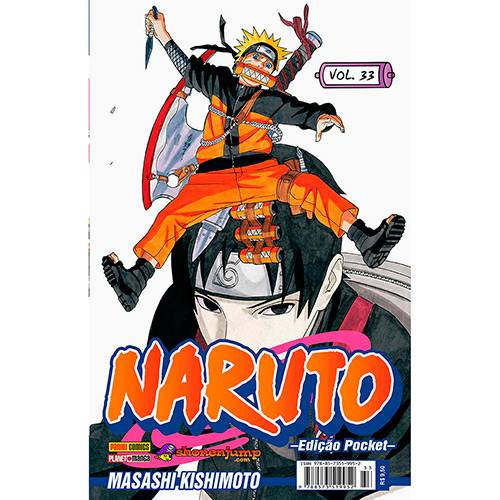 Tamanhos, Medidas e Dimensões do produto Livro - Naruto: Edição Pocket - Vol.33