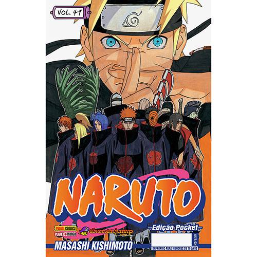 Tamanhos, Medidas e Dimensões do produto Livro - Naruto: Edição Pocket - Vol.41