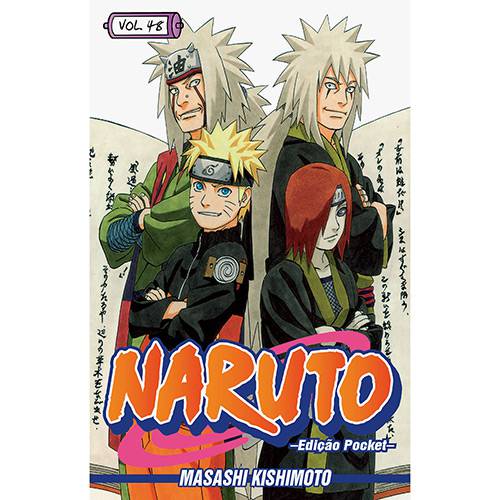 Tamanhos, Medidas e Dimensões do produto Livro - Naruto: Edição Pocket - Vol.48
