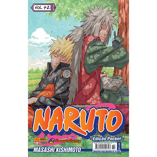 Tamanhos, Medidas e Dimensões do produto Livro - Naruto: Edição Pocket - Vol.42