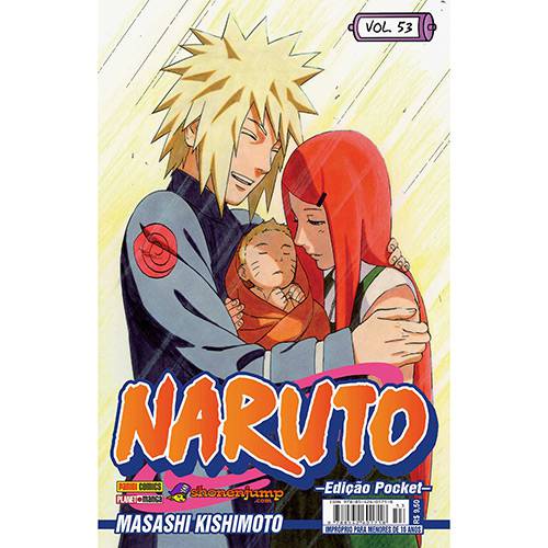 Tamanhos, Medidas e Dimensões do produto Livro - Naruto: Edição Pocket - Vol.53