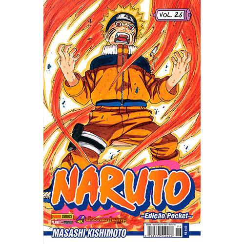 Tamanhos, Medidas e Dimensões do produto Livro - Naruto: Edição Pocket - Vol.26