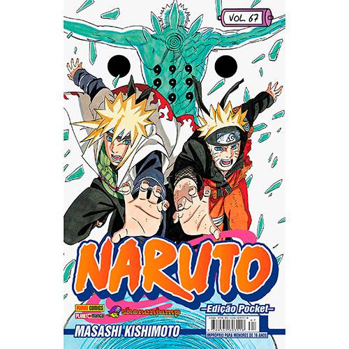 Tamanhos, Medidas e Dimensões do produto Livro - Naruto (Edição Pocket)