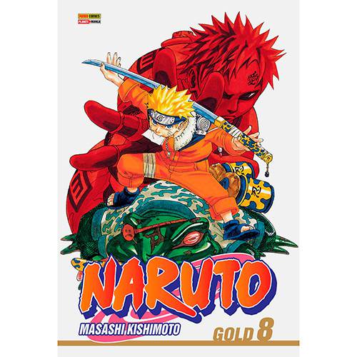 Tamanhos, Medidas e Dimensões do produto Livro - Naruto Gold - Vol. 8