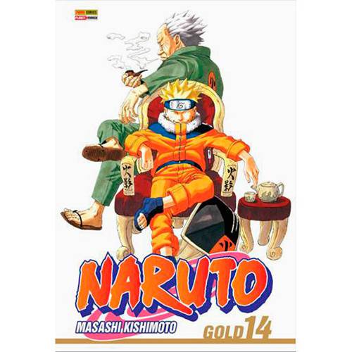 Tamanhos, Medidas e Dimensões do produto Livro - Naruto Gold Volume 14