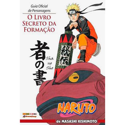 Tamanhos, Medidas e Dimensões do produto Livro - Naruto Guia Oficial de Personagens: o Livro Secreto da Formação