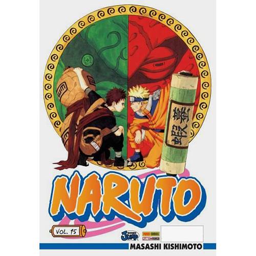 Tamanhos, Medidas e Dimensões do produto Livro - Naruto Pocket Vol. 15