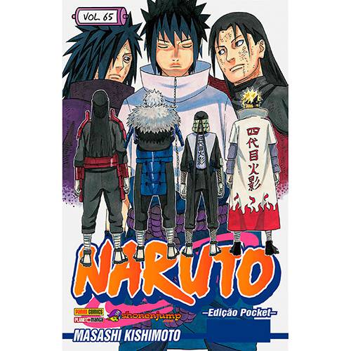 Tamanhos, Medidas e Dimensões do produto Livro - Naruto Pocket - Vol. 65