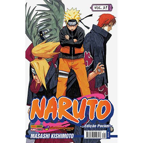 Tamanhos, Medidas e Dimensões do produto Livro - Naruto - Vol. 31