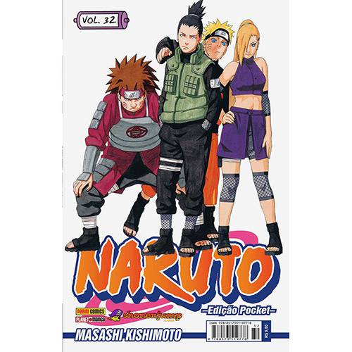 Tamanhos, Medidas e Dimensões do produto Livro - Naruto - Vol. 32